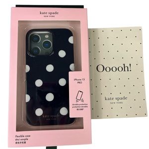 Kate Spade New York IPhone 13/ Pro Polka Dot Case NEW
